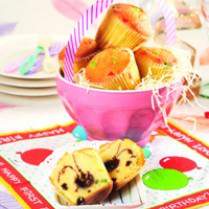 Cara membuat CUP CAKE BUAH BERISI - Resep Masakan Rumahan