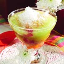 Cara membuat MELON SODA BUAH CAMPUR - Resep Masakan Rumahan
