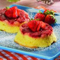 Cara membuat CAKE LEMBUT STROBERI - Resep Masakan Rumahan