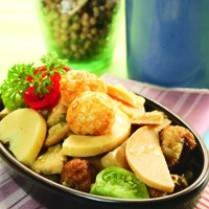 Cara membuat CAH REBUNG TELUR PUYUH - Resep Masakan Rumahan