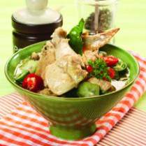 Cara membuat SAYAP AYAM TUMIS DAUN KEDONDONG - Resep Masakan Rumahan