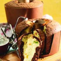 Cara membuat CHIFFON COKELAT TUTTY FRUITY - Resep Masakan Rumahan