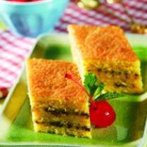 Cara membuat LABU KUNING LAPIS COKELAT KEJU - Resep Masakan Rumahan