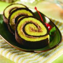 Cara membuat ROLL KUKUS LABU KUNING LAPIS COKELAT - Resep Masakan Rumahan