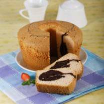 Cara membuat CHIFFON CAKE STROBERI COKELAT - Resep Masakan Rumahan