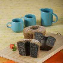 Cara membuat CHIFFON CAKE DURIAN KETAN HITAM - Resep Masakan Rumahan