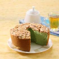 Cara membuat CHIFFON CAKE TAPE PANDAN PUTIH TELUR - Resep Masakan Rumahan