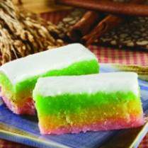 Cara membuat KUE TALAM PELANGI - Resep Masakan Rumahan