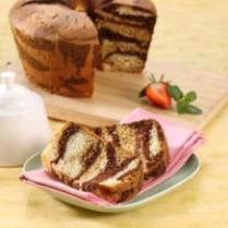 Cara membuat CHIFFON KELAPA TIGA WARNA - Resep Masakan Rumahan