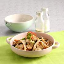 Cara membuat CAH DUA JAMUR BUMBU TAOSI - Resep Masakan Rumahan