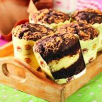 Cara membuat CUP CAKE LAPIS VLA KEJU - Resep Masakan Rumahan
