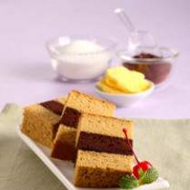 Cara membuat LAPIS MOKA COKELAT - Resep Masakan Rumahan