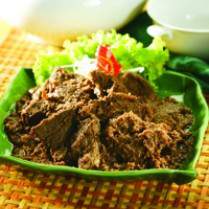 Cara membuat LEMBARAN DAGING BUMBU KACANG - Resep Masakan Rumahan