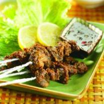 Cara membuat SATE KAMBING PEDAS - Resep Masakan Rumahan