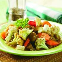 Cara membuat BUNGA KOL TUMIS ORIENTAL - Resep Masakan Rumahan