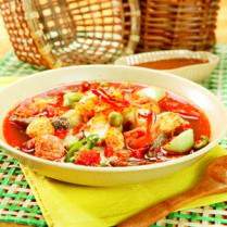 Cara membuat LONTONG MEDAN - Resep Masakan Rumahan