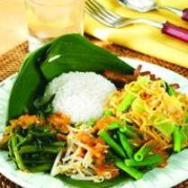 Cara membuat NASI PECEL KOMPLET - Resep Masakan Rumahan