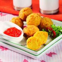 Cara membuat BOLA-BOLA UDANG BUMBU KUNYIT - Resep Masakan Rumahan