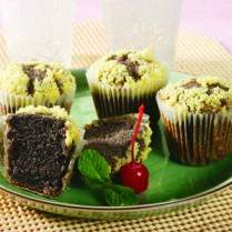 Cara membuat CUP CAKE KETAN HITAM - Resep Masakan Rumahan