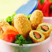 Cara membuat CHICKEN ROLL STICK - Resep Masakan Rumahan