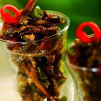 Cara membuat KERING TERI LADO HIJAU - Resep Masakan Rumahan