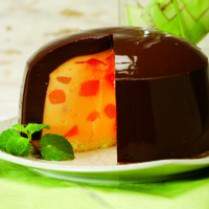 Cara membuat TUTTY FRUITY ORANGE PUDDING - Resep Masakan Rumahan
