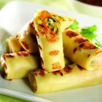 Cara membuat LUMPIA BAKAR SAUS TOMAT - Resep Masakan Rumahan