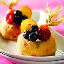 Cara membuat CHERRY PEAR RHUM CAKE - Resep Masakan Rumahan