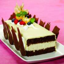 Cara membuat CHOCOLATE ALMOND MOUSSE CAKE - Resep Masakan Rumahan