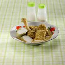 Cara membuat LONTONG TUYUHAN - Resep Masakan Rumahan