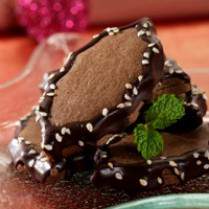 Cara membuat CHOCO SESAME SEED COOKIES - Resep Masakan Rumahan