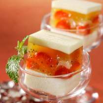 Cara membuat WHITE FRUITY PUDDING - Resep Masakan Rumahan