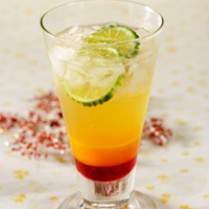 Cara membuat ORANGE & STRAWBERRY GINGER PUNCH - Resep Masakan Rumahan