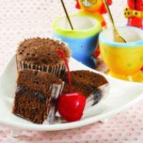 Cara membuat CUP CAKE COKELAT - Resep Masakan Rumahan