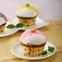 Cara membuat CUP CAKE MINT COKELAT KEPING - Resep Masakan Rumahan