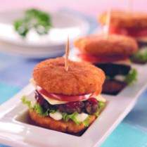Cara membuat BURGER NASI - Resep Masakan Rumahan