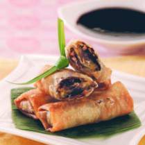 Cara membuat LUMPIA GORENG PISANG  - Resep Masakan Rumahan