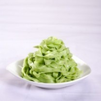 Cara membuat MI BAYAM LEBAR - Resep Masakan Rumahan