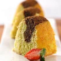 Cara membuat Cake Dua Rasa - Resep Masakan Rumahan