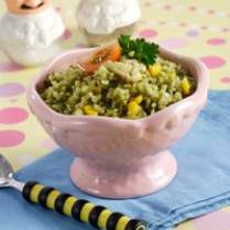 Cara membuat NASI SEHAT BAYAM - Resep Masakan Rumahan