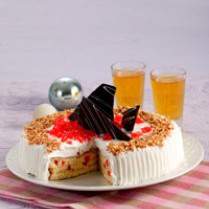 Cara membuat CAKE MADU CERI VANILA - Resep Masakan Rumahan