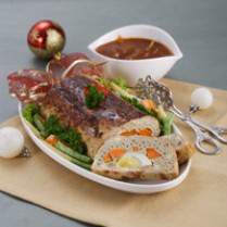 Cara membuat LOAF AYAM LAPIS MAKARONI - Resep Masakan Rumahan