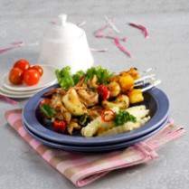 Cara membuat BARBEQUE SEAFOOD SAUS LADA HITAM - Resep Masakan Rumahan