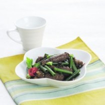 Cara membuat DAGING CAH BUNGA BAWANG - Resep Masakan Rumahan