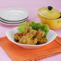 Cara membuat SAYAP AYAM MASAK DAUN KUNYIT - Resep Masakan Rumahan
