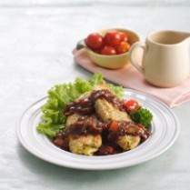 Cara membuat TELUR GULUNG BERSAUS KECAP - Resep Masakan Rumahan