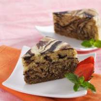 Cara membuat CAKE KUKUS MARMER KACANG - Resep Masakan Rumahan