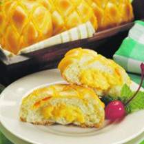 Cara membuat ROTI MINT ISI VLA JERUK - Resep Masakan Rumahan