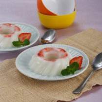 Cara membuat PUDING YOGHURT LECI - Resep Masakan Rumahan