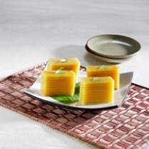 Cara membuat KUE PEPE DURIAN LAPIS COKELAT - Resep Masakan Rumahan